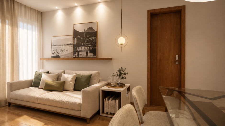 Sala de estar clean